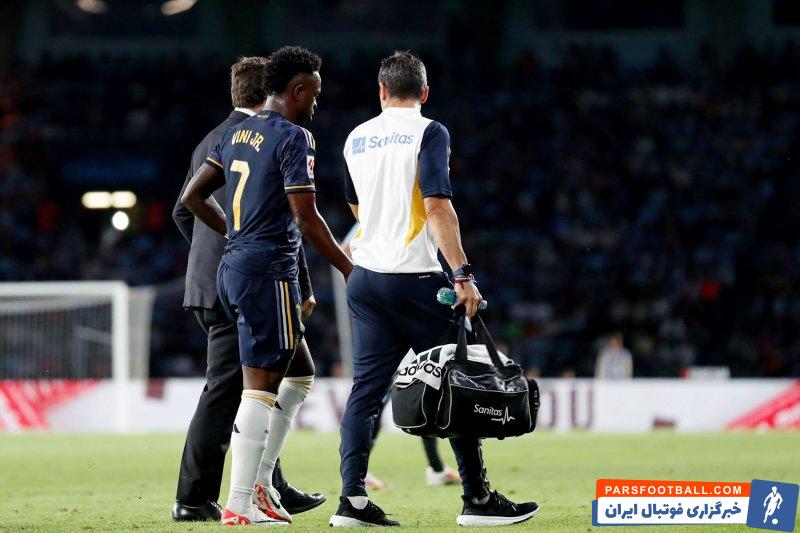 رئال مادرید ؛ تمرین سبک وینیسیوس روی چمن به تنهایی