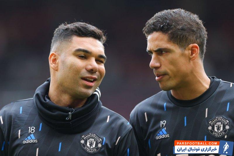 تن هاخ سرمربی منچستریونایتد مخالف جدایی رافائل واران و کاسمیرو