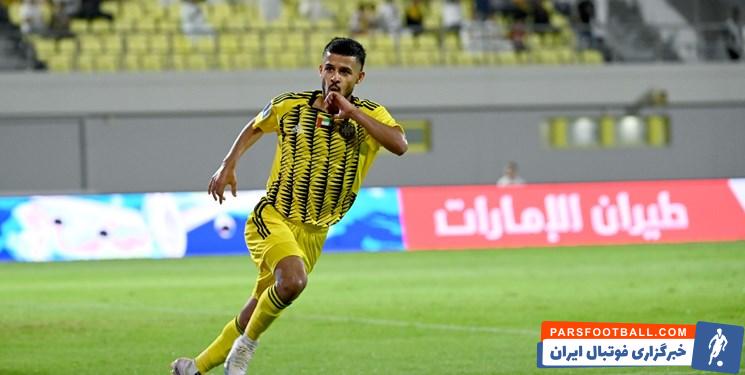 مهدی قایدی بهترین مهاجم لیگ فوتبال امارات شد