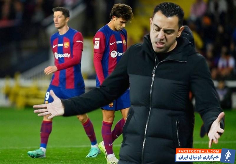 بارسلونا ؛ فریاد های ژاوی بر سر بازیکنان در رختکن بین دو نیمه دیدار بارسلونا - خیرونا
