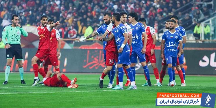 پرسپولیس ؛ سهراب انتظاری : خود بازیکنان استقلال هم میدانند که آن صحنه پنالتی نبود