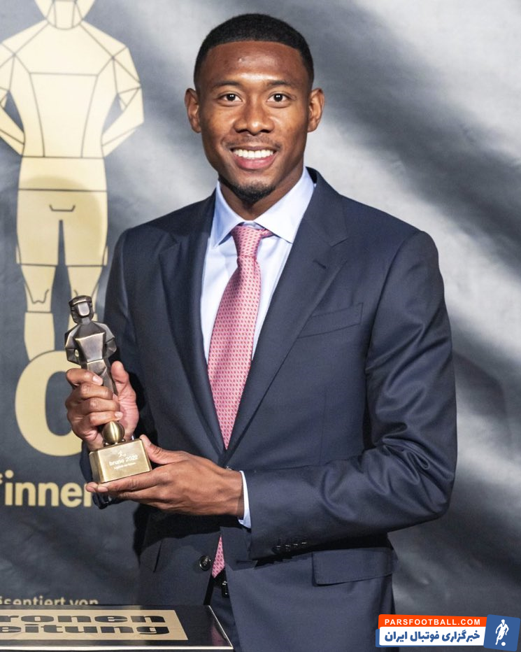 آلابا ؛ انتخاب داوید آلابا به عنوان بهترین بازیکن سال 2023 اتریش