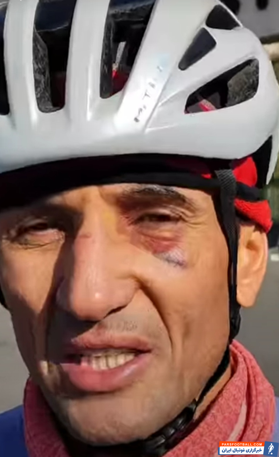 دوچرخه ؛ حمله دو راننده به حسین عسگری ملی پوش دوچرخه سواری