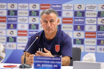 کریستوفر گالتیه سرمربی الدحیل درباره دیدار با پرسپولیس صحبت کرد