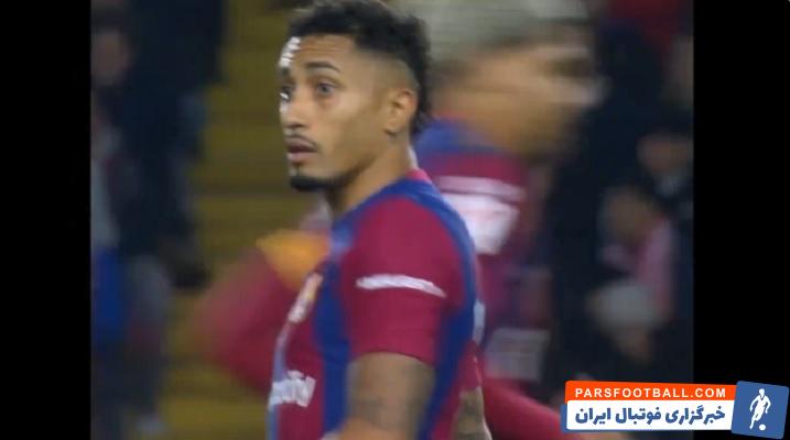 بارسلونا ؛ عصبانیت لواندوفسکی از رافینیا به خاطر زدن ضربه ایستگاهی 