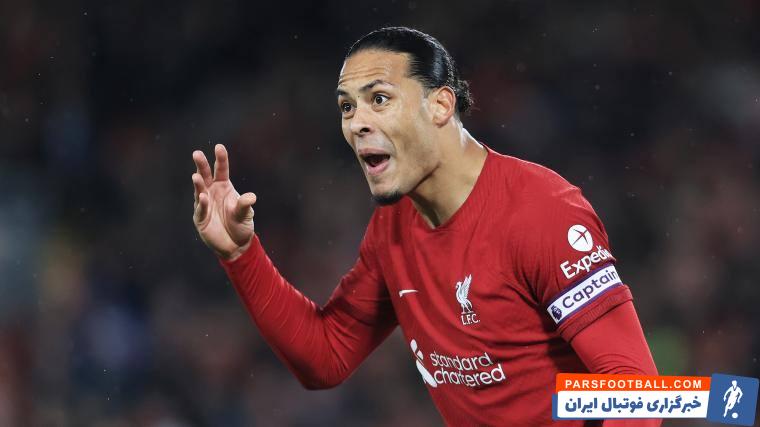 لیورپول ؛ فن دایک، کاپیتان لیورپول : بازیکنان منچستریونایتد از یک امتیاز ذوق کردند