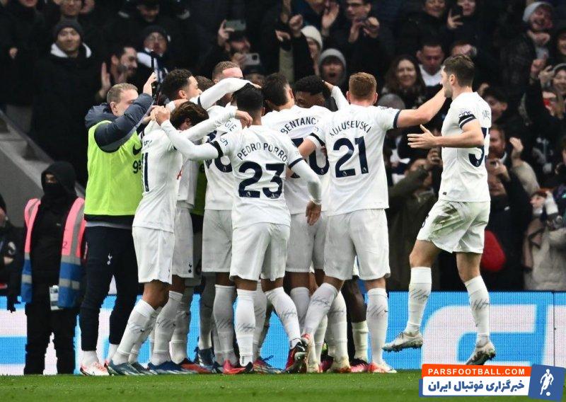 تاتنهام با دریافت چهار کارت قرمز خشن ترین تیم لیگ برتر انگلیس