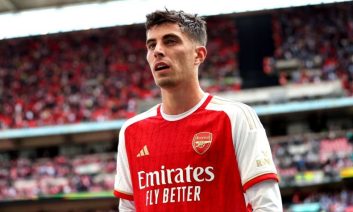 آرسنال ؛ آمار گلزنی بیشتر کای هاورتز برابر سوبوسلای،گریلیش،گاکپو، آنتونی و مودریک