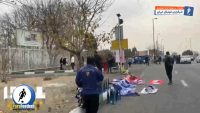 دربی ؛ حضور هواداران استقلال و پرسپولیس در محوطه ورزشگاه آزادی