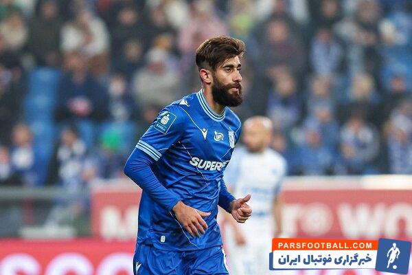 لخ پوزنان در حضور ستاره ایرانی خود مقابل حریفش شکست خورد