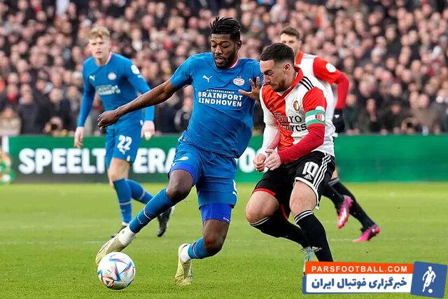 فاینورد بدون حضور ستاره ایرانی خود مقابل حریفش شکست خورد