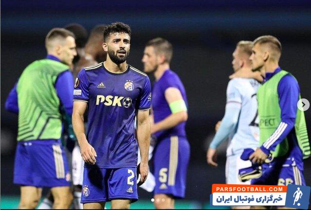 دیناموزاگرب در حضور ستاره ایرانی مقابل حریفش به برتری رسید