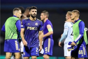 دیناموزاگرب ؛ برد دو بر صفر دیناموزاگرب برابر اسلاون در حضور کامل صادق محرمی