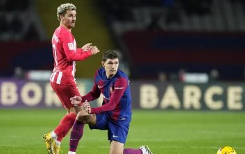 بارسلونا ؛ غیبت آندریاس کریستنسن در تمرین امروز بارسلونا