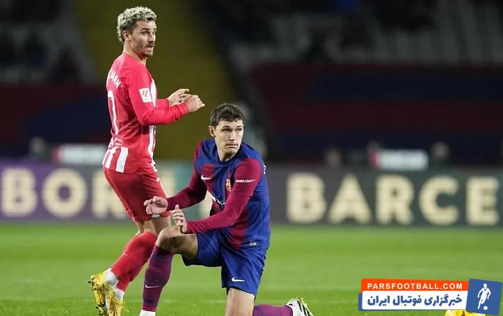 بارسلونا ؛ غیبت آندریاس کریستنسن در تمرین امروز بارسلونا