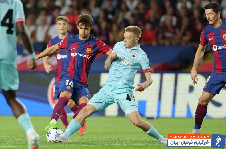 بارسلونا ؛ عصبانیت ژاوی سرمربی بارسلونا از عملکرد فلیکس برابر آلمریا