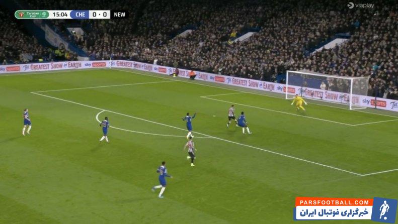چلسی ؛ اشتباه عجیب کولویل و دیساسی در دیدار برابر نیوکسل 