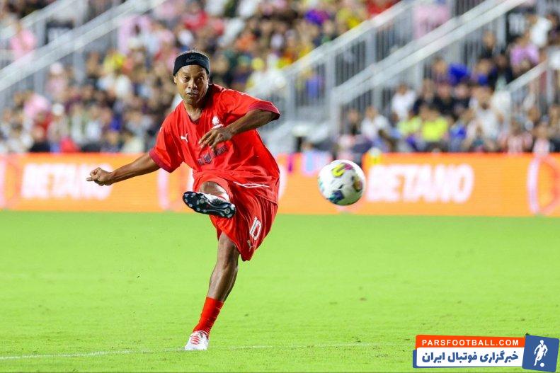 رونالدینیو : در پاری سن ژرمن خیلی خوشحال بودم