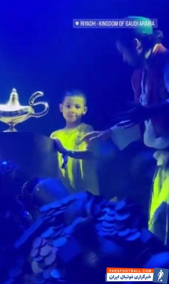 رونالدو ؛ متئو رونالدو در یکی از نمایش‌های برگزار شده در ریاض 