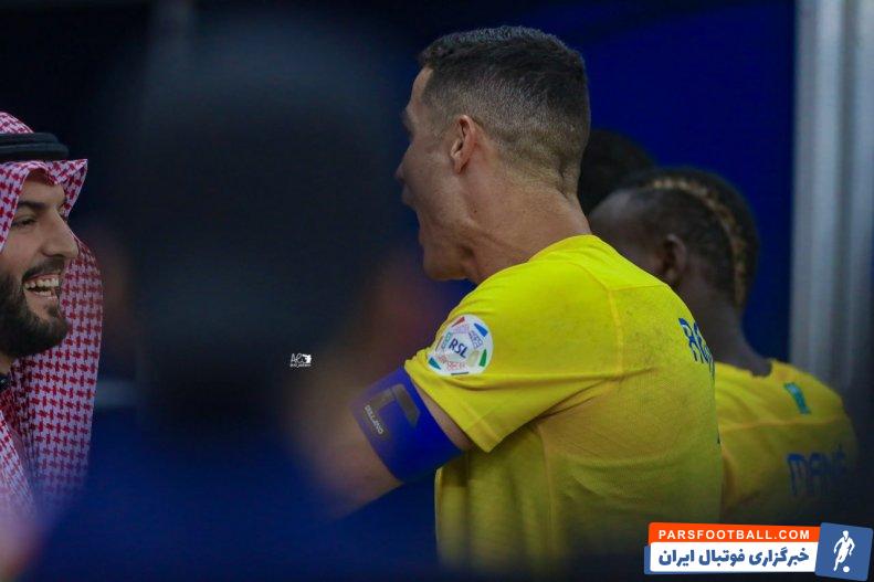 رونالدو ؛ جدال لفظی رونالدو با فهد بن نافل، رئیس باشگاه الهلال