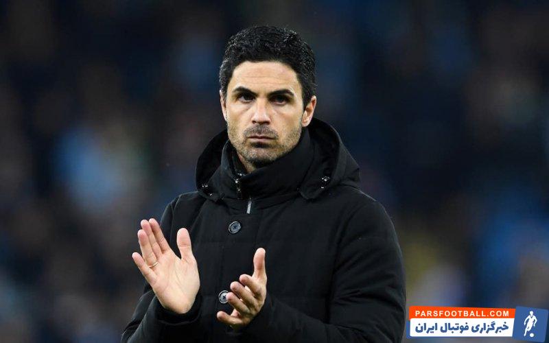 آرسنال ؛ چهارمین کارت زرد میکل آرتتا سرمربی آرسنال