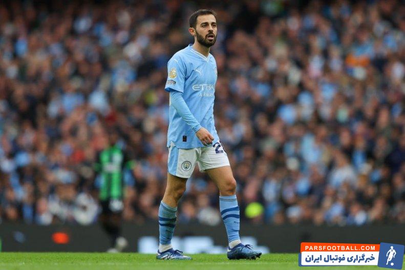 منچسترسیتی ؛ برناردو سیلوا : فعلا تصمیمی برای حضور در فوتبال عربستان ندارم