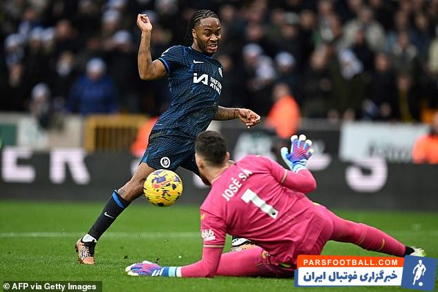 چلسی ؛ از دست رفتن موقعیت گل 3 به 1 بازیکنان چلسی برابر ولورهمپتو