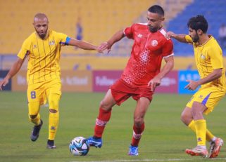 ابراهیمی ؛ عملکرد درخشان امید ابراهیمی بازیکن الشمال در دیدار برابر الغرافه