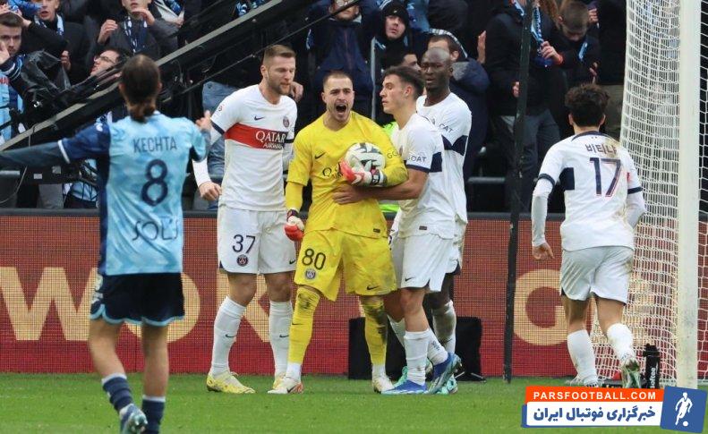 پاری سن ژرمن ؛ عملکرد درخشان آرنائو تناس گلر تعویضی پاریسنژرمن در دیدار لوآوره