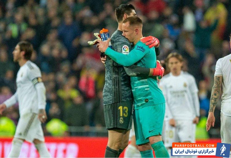 تراشتگن ؛ آرزوی سلامتی تیبو کورتوا برای مارک آندره تراشتگن