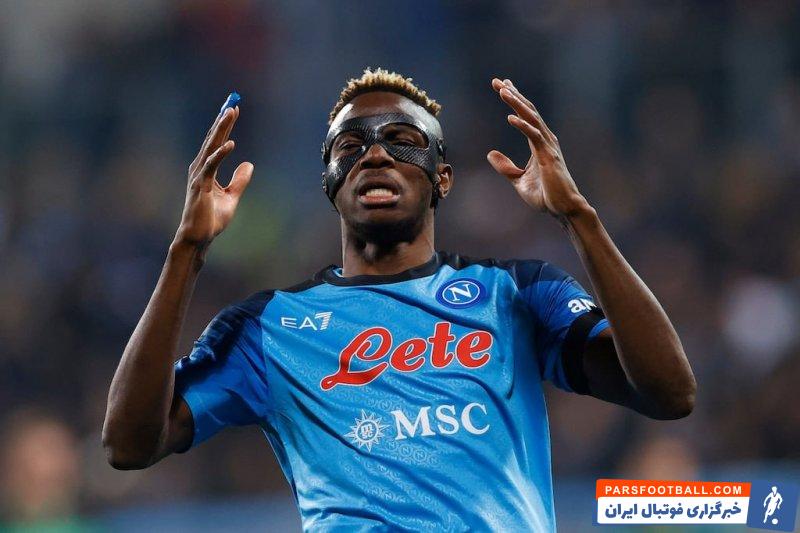 اوسیمن ؛ ویکتور اوسیمن مهاجم ناپولی برنده جایزه بازیکن سال آفریقا