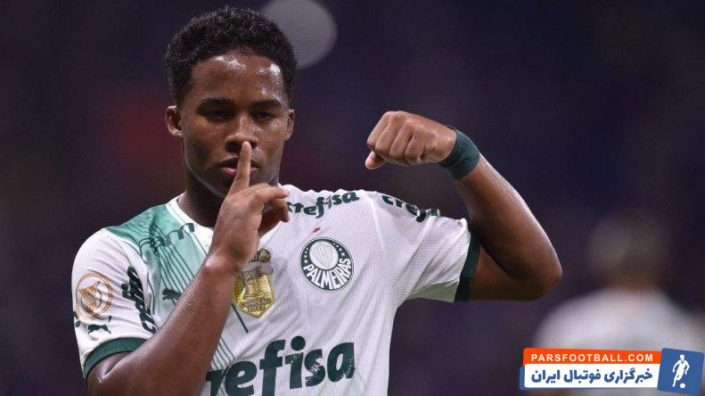 اندریک ؛ گلزنی اندریک در شب قهرمانی پالمیراس در لیگ برزیل 