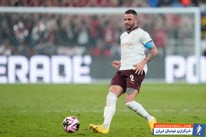 گواردیولا ؛ کایل واکر : هنوز در سطح منچستریونایتد سرالکس فرگوسن نیستیم