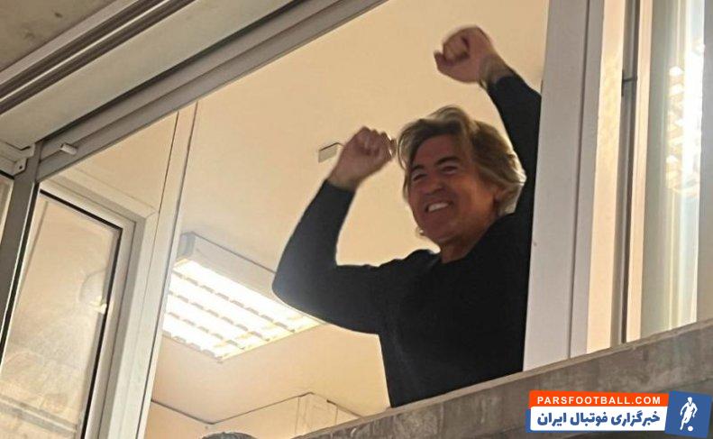 آپوئل ؛ ساپینتو از جایگاه ویژه شاهد پیروزی آپوئل برابر اومونیا