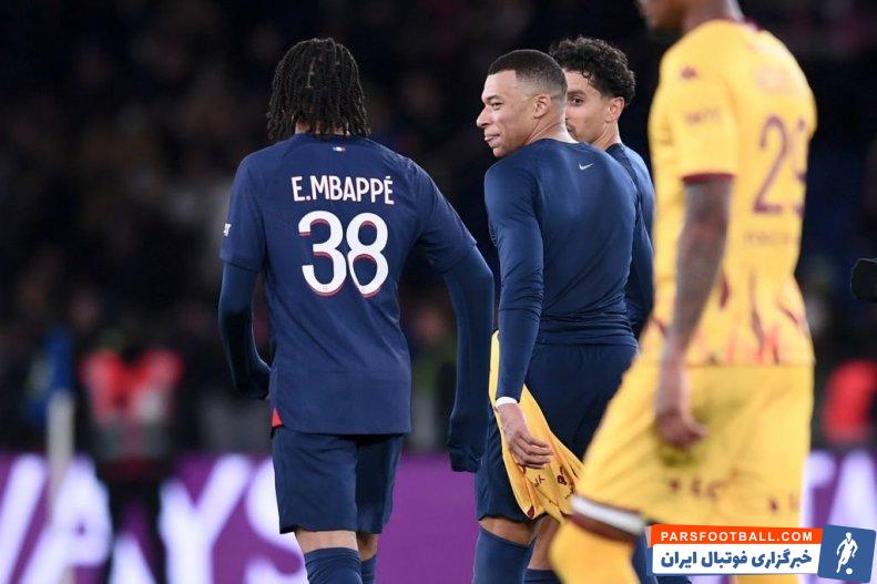 پاری سن ژرمن ؛ اولین بازی رسمی اتان امباپه برای پی اس جی در شب تولد کیلیان امباپه