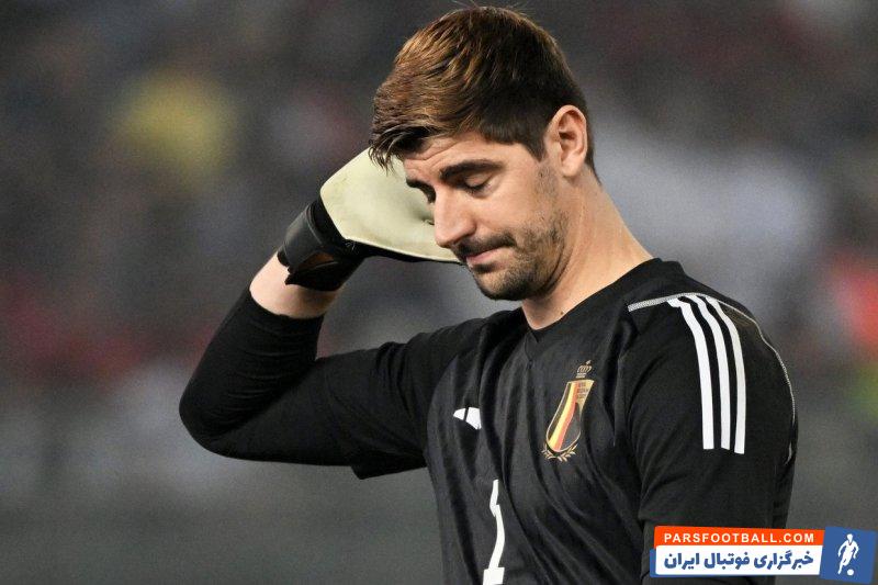 کورتوا ؛ ‏تیبو کورتوا گلر بلژیک : به خاطر این مصدومیت نمی‌توانم ‏در یورو شرکت کنم