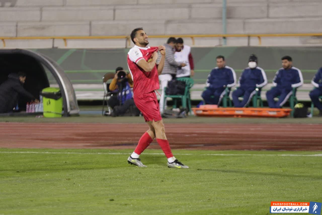 شادی گل شهاب زاهدی مقابل الدحیل سوژه شد