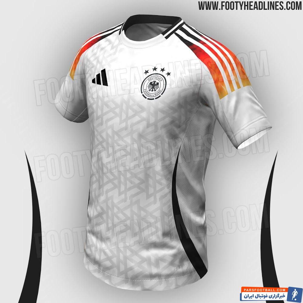آلمان ؛ تصاویری از پیراهن اول و دوم تیم ملی آلمان برای یورو 2024