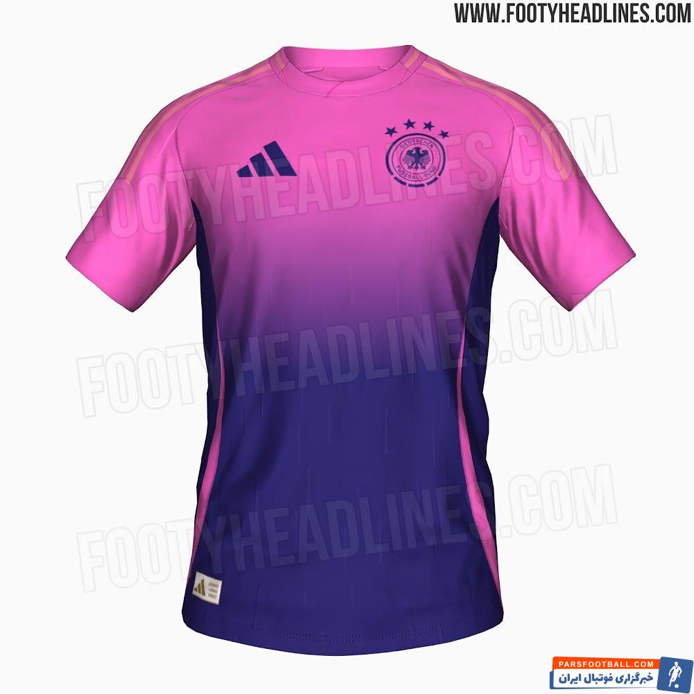 آلمان ؛ تصاویری از پیراهن اول و دوم تیم ملی آلمان برای یورو 2024