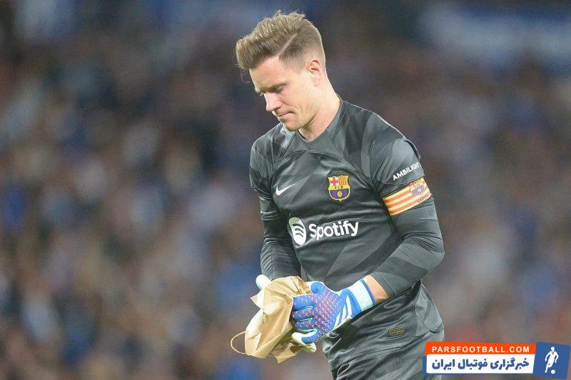 تراشتگن ؛ غیبت قطعی مارک آندره تراشتگن در دیدار برابر اتلتیکومادرید