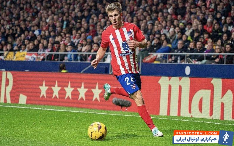 اتلتیکومادرید ؛ دوری شش هفته ای پابلو باریوس به دلیل مصدومیت از ترکیب اتلتیکومادرید