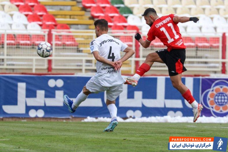 قنبری ؛ عملکرد خوب محمد قنبری در ترکیب تراکتور مقابل پیکان