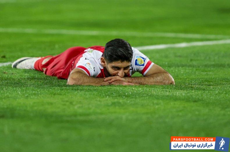 مهدی ترابی فرصت گلزنی مقابل شمس آذر را از دست داد