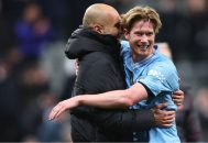 منچسترسیتی ؛ پپ گواردیولا : کمی از دست کوین ناراحت و عصبانی هستم