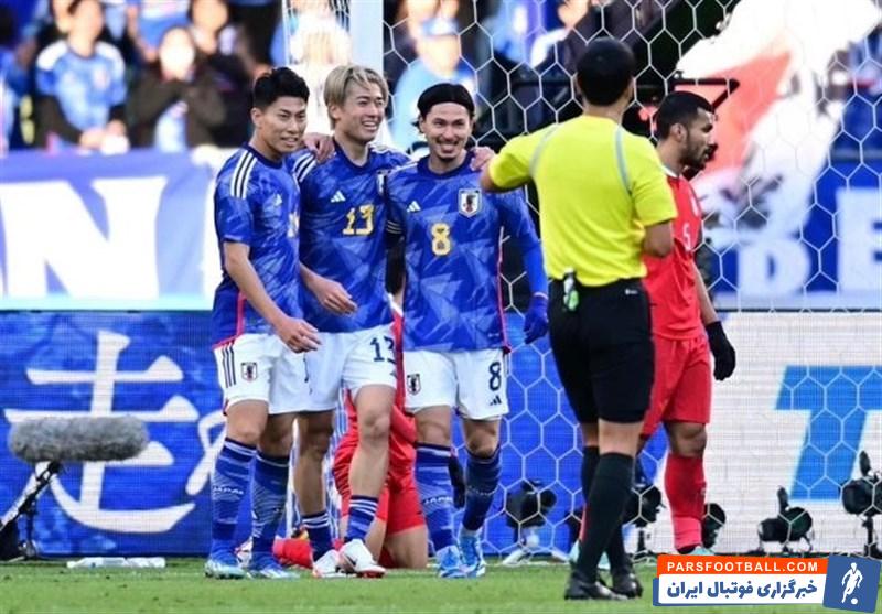 ژاپن 5-0 تایلند دیدار دوستانه