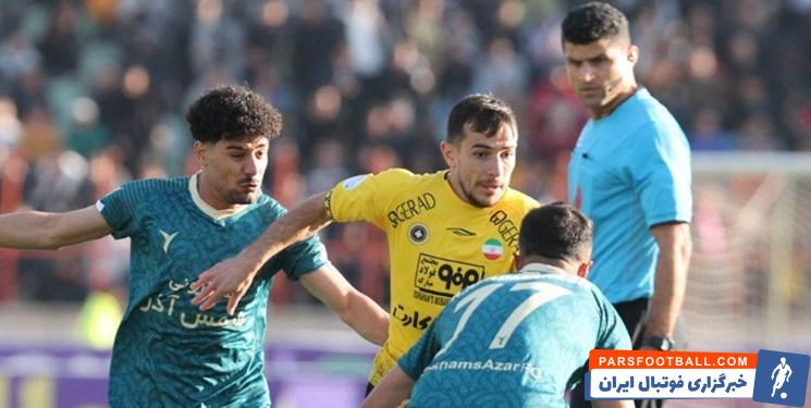 سپاهان از داور دیدار مقابل شمس آذر شکایت کرد