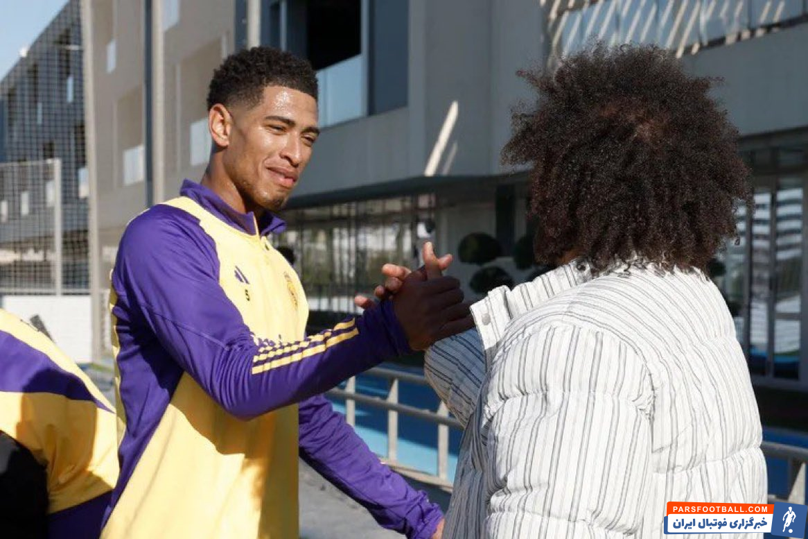 مارسلو ؛ حضور مارسلو در تمرین رئال مادرید