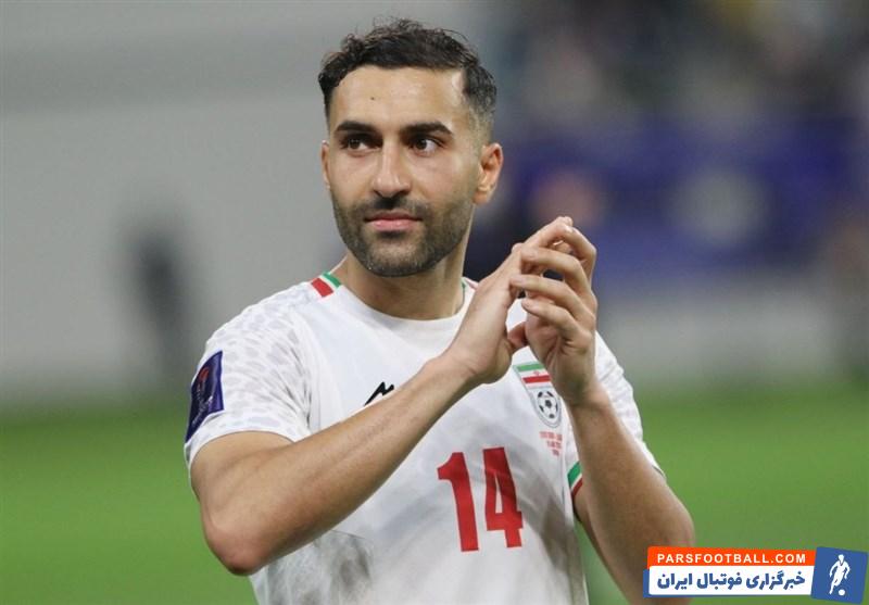 قدوس : وقتی طارمی و ازمون از ابتدا بازی می کنند یک بر صفر از حریف جلو هستیم