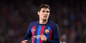 بارسلونا ؛ غیبت قطعی آندریاس کریستنسن از ترکیب بارسلونا برابر بتیس