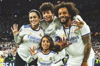 مارسلو ؛ حضور مارسلو در تمرین رئال مادرید